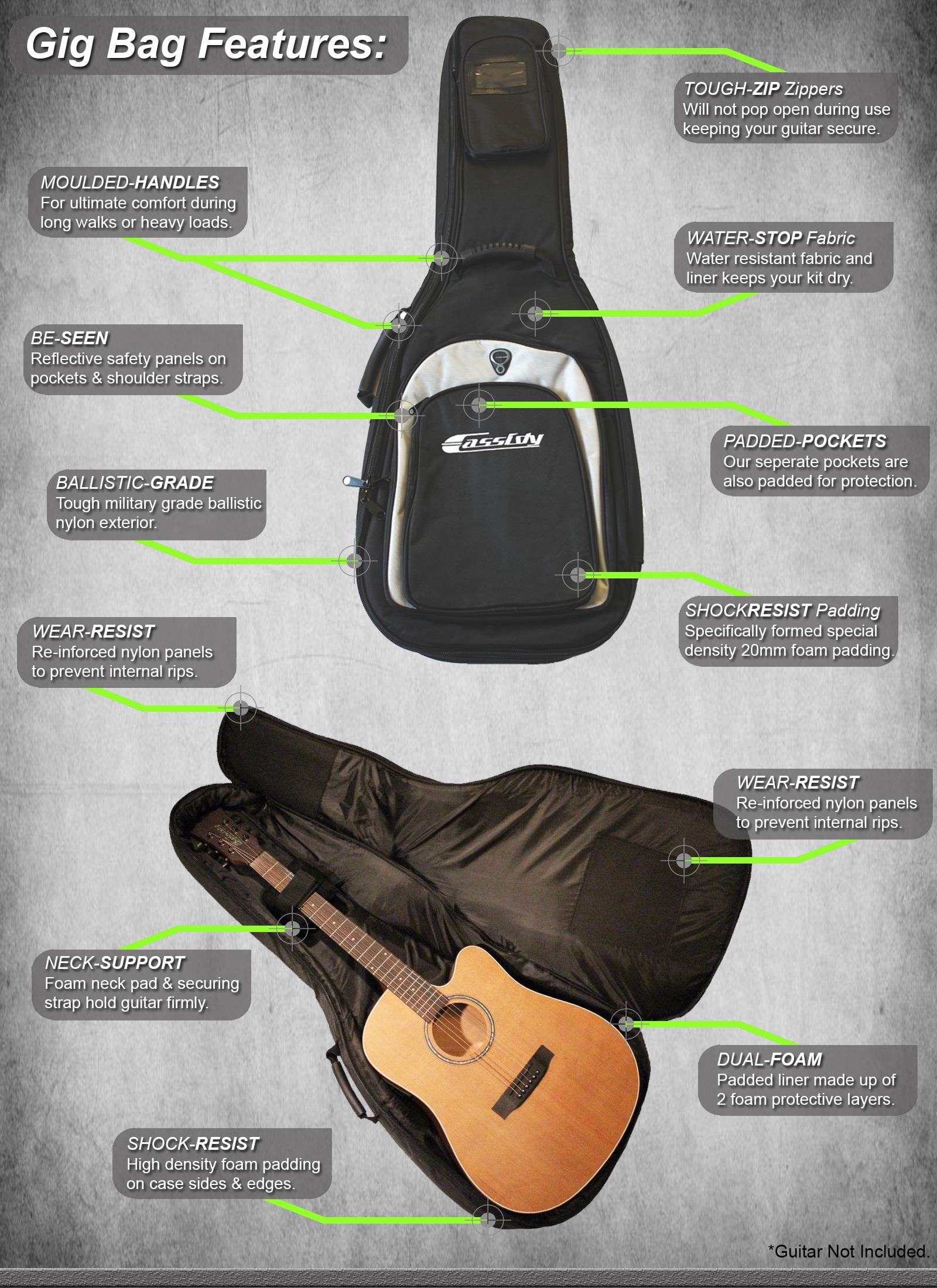 Gig Bags from Cassidy Guitars