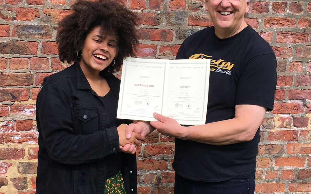 Double Grade 8 Exam Success for Laila Riley